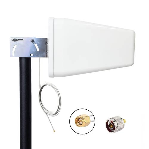 directional antenna 600 4200mhz for 5g 4g lte and wi fi cable with n male to adapter