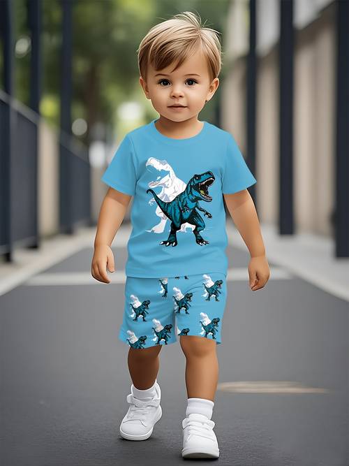 lime boy set 100 polyester baby short sleeve set a and cute casual outfit suitable for daily and outdoor sports as a t shirt a perfect gift for babies and toddlers outdoor