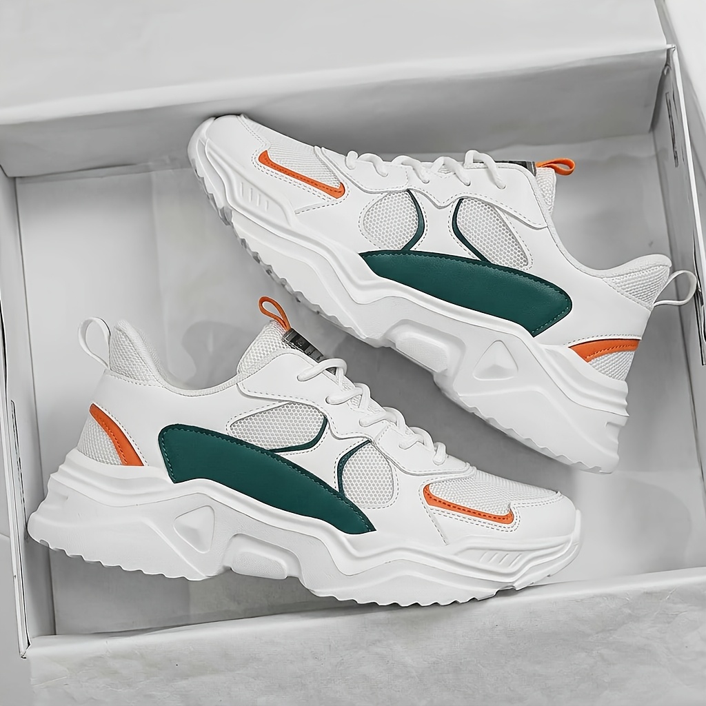 Men's Sneakers - Breathable Mesh Upper And Durable Eva Sole, Shock-absorbing Running , Casual And Athletic Footwear