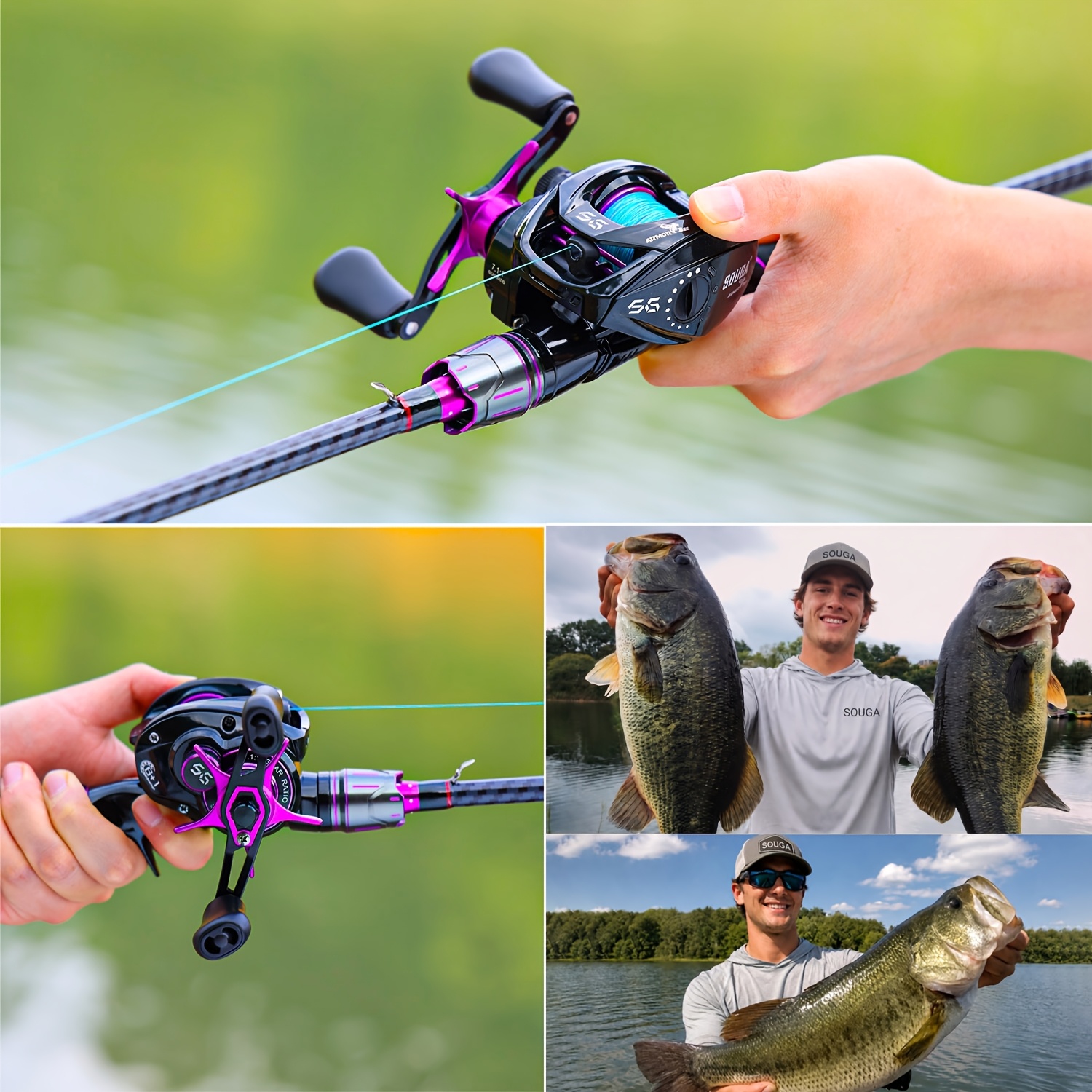 shimano blue romance stc shore jigging rod Dark Matter Skinner Jig & Bounce Casting Rods Metallic 6'8