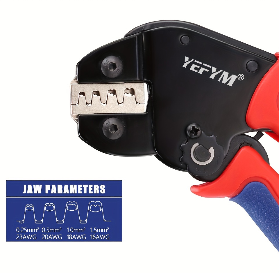 Wire Crimp Tool Ym 58b Open Barrel Crimp Tool Awg24 16 ( ²) Temu