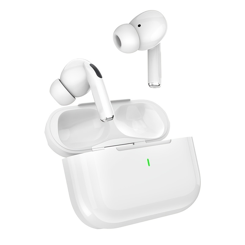 Image of High-end Wireless Earphones With Version 6.0, Ergonomically Designed In White, Featuring High-definition . Suitable For Sports, Travel, And Business Occasions, And Ideal As A Gift For