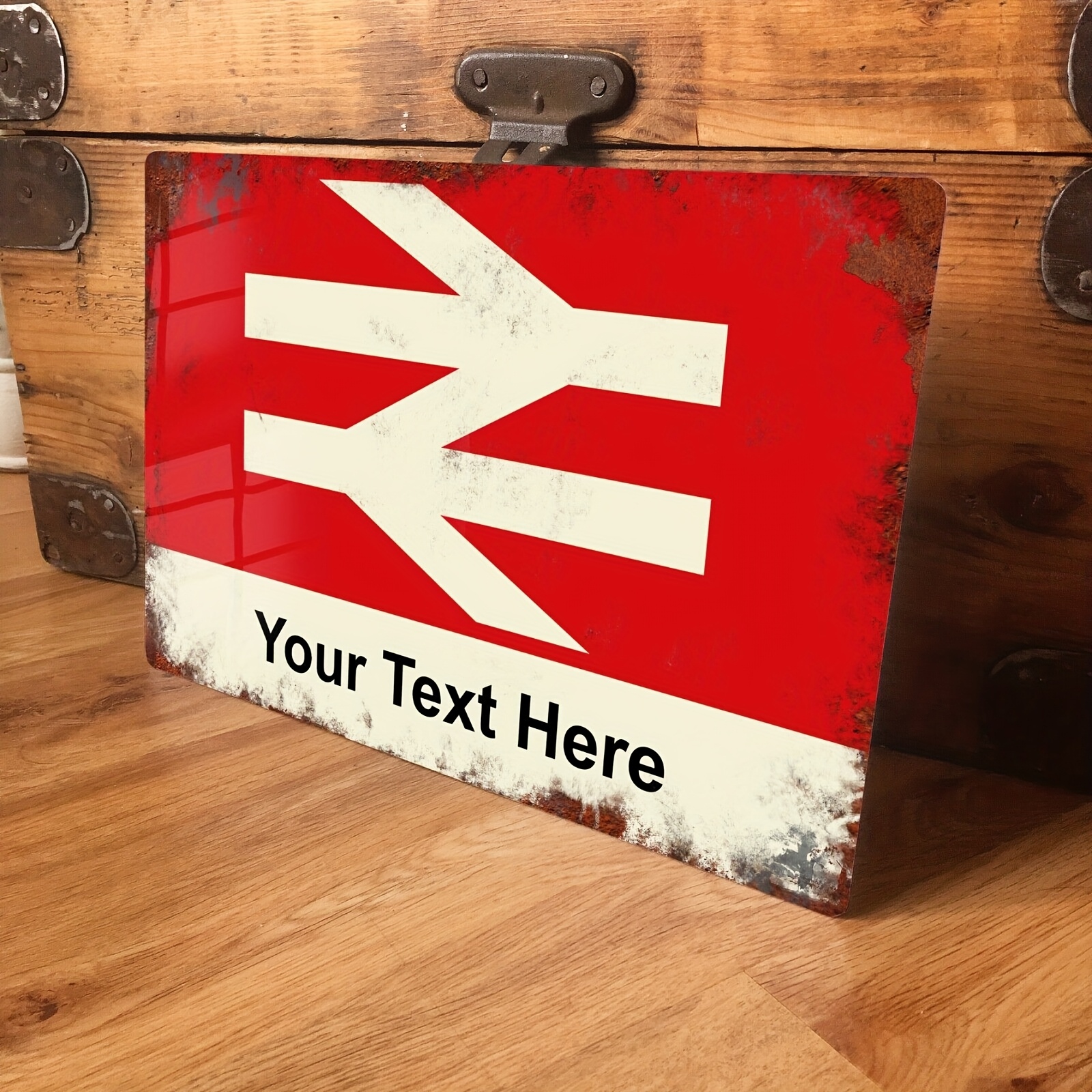 TEMU Custom 1pc, 2d Flat, Material Decorative Sign & Plaque For Decoration (custom) Personalized Sign, 1 Pack, 8x12 Inches, Suitable For Home Or