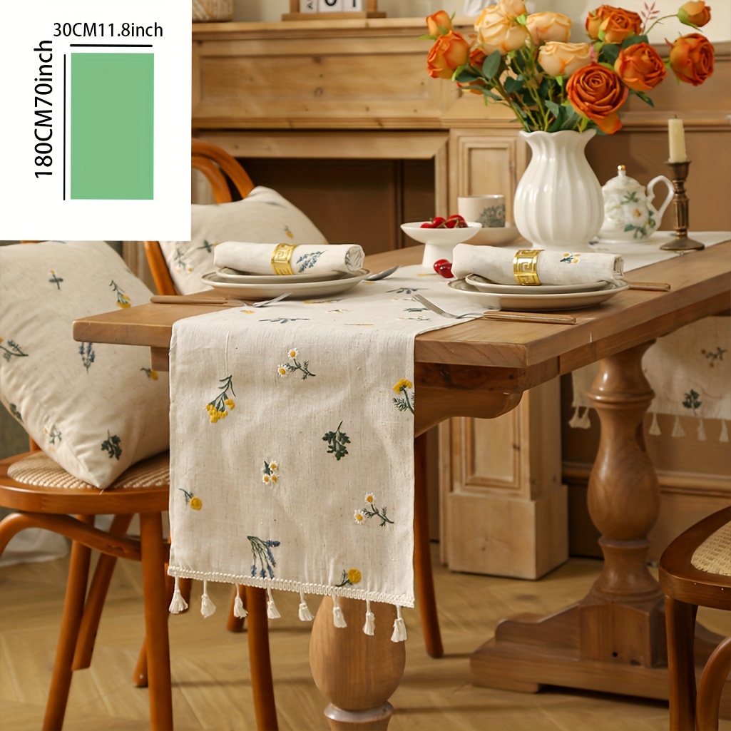 1pc Wheat Ear Table Runner