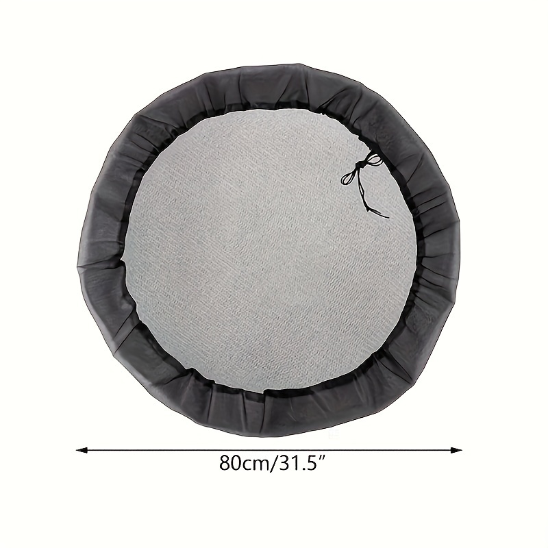 1pc Adjustable Net Cover For Rain , Net, Rain Screen With Drawstring, For Leaf And Collection, Rainwater Collector Net Cover, Rain Net With Drawstring, Gardening Supplies
