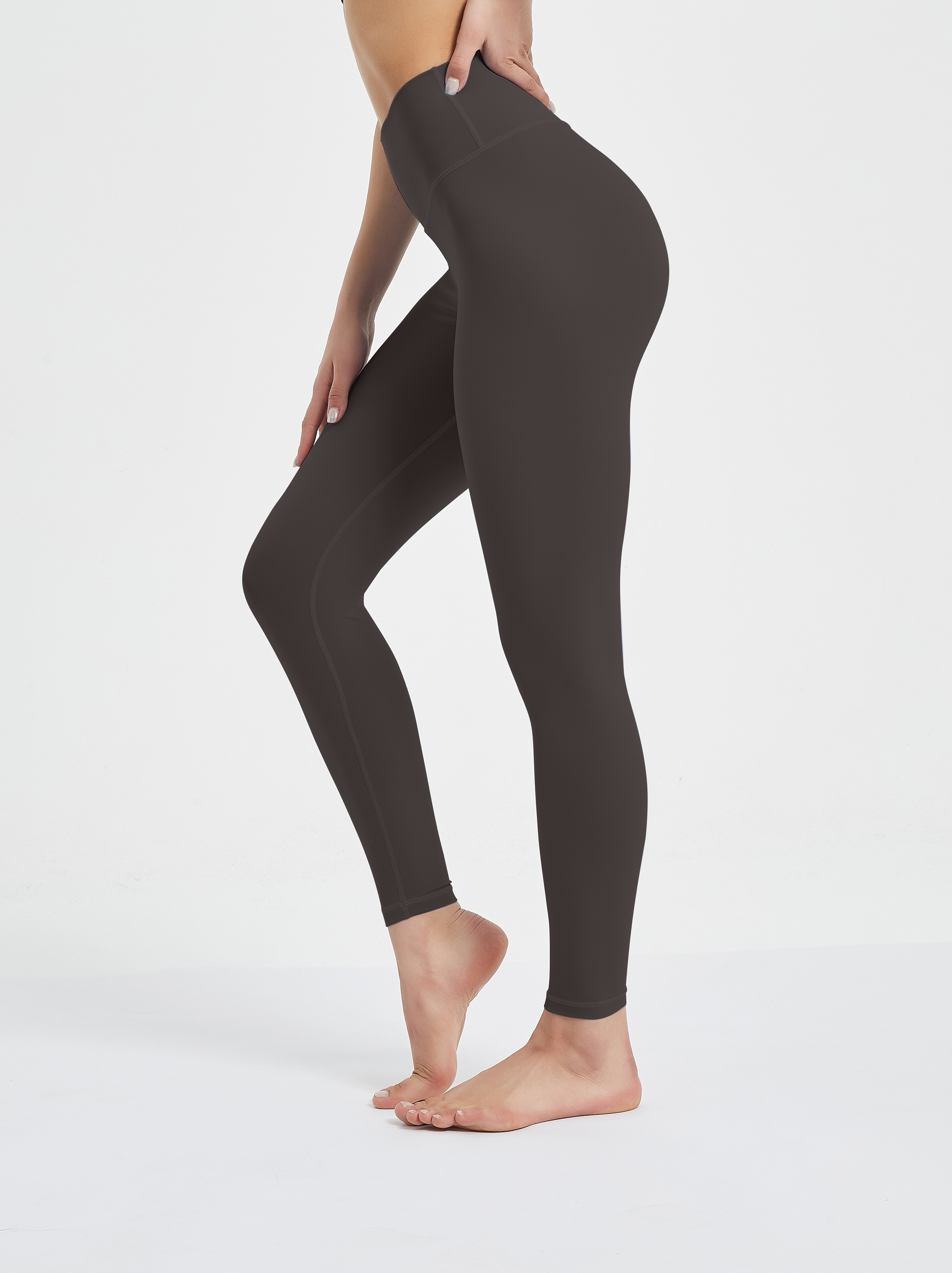 High Waist Lifting Leggings Casual Sporty Skinny Leggings - Temu