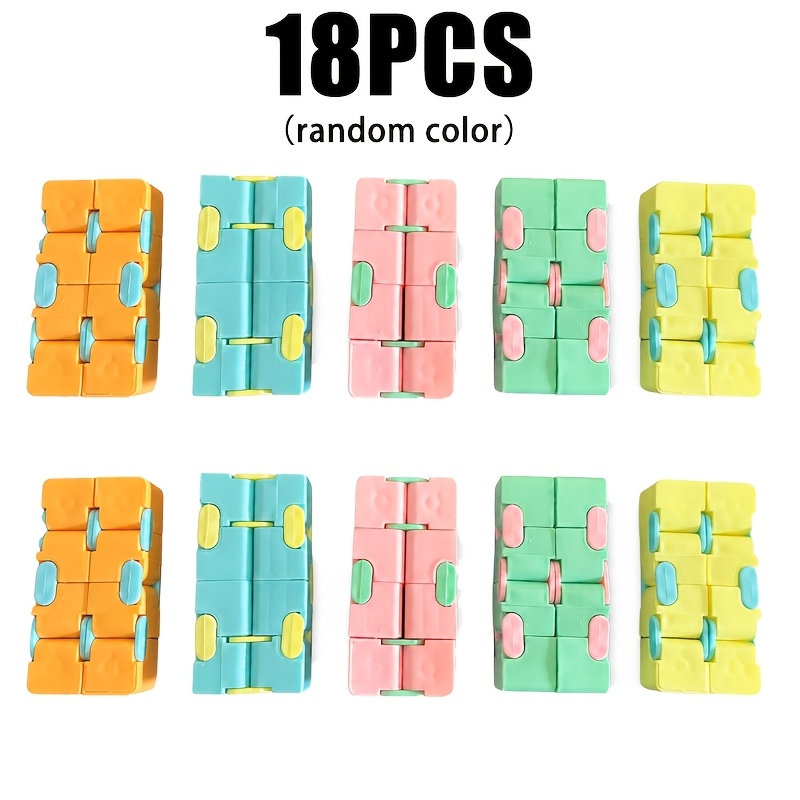 TEMU 18pcs Infinite Toy, Random Colors. Party Favors, School Rewards, And Gift Bag Stuffing.
