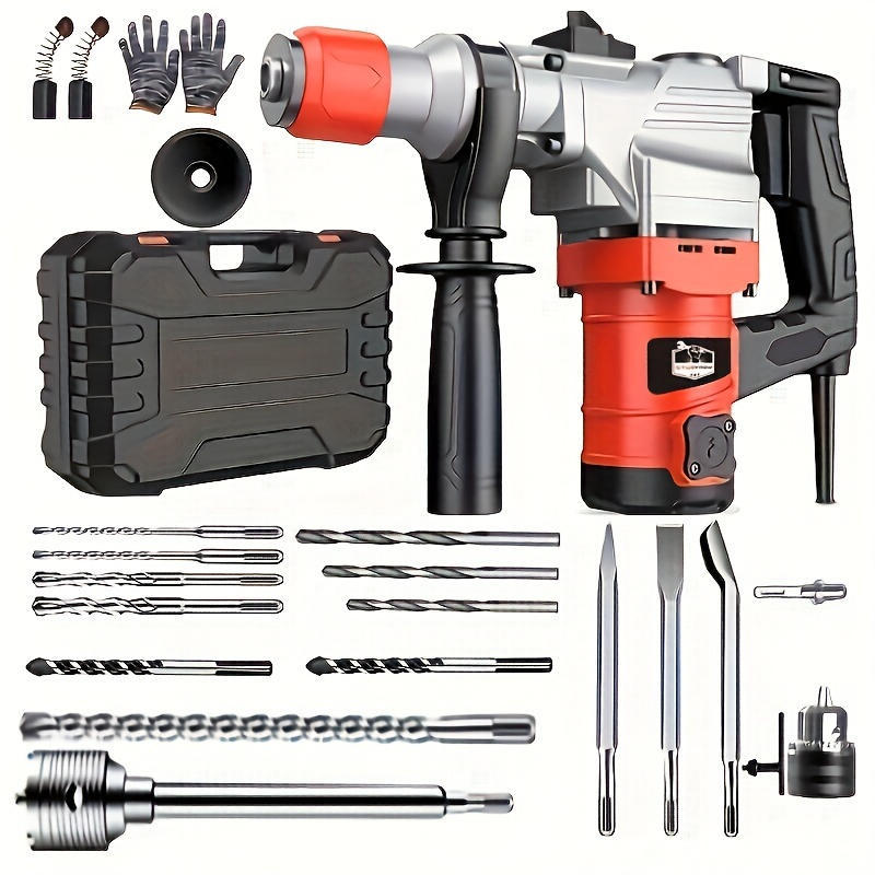 

Industrial-grade , Concrete Drills, Multifunctional Household Electric Hammer, Electric Hammer And Dual-purpose High Power.