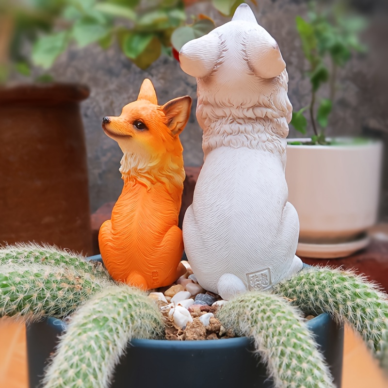 nine tailed fox resin figurine versatile indoor - Temu Canada