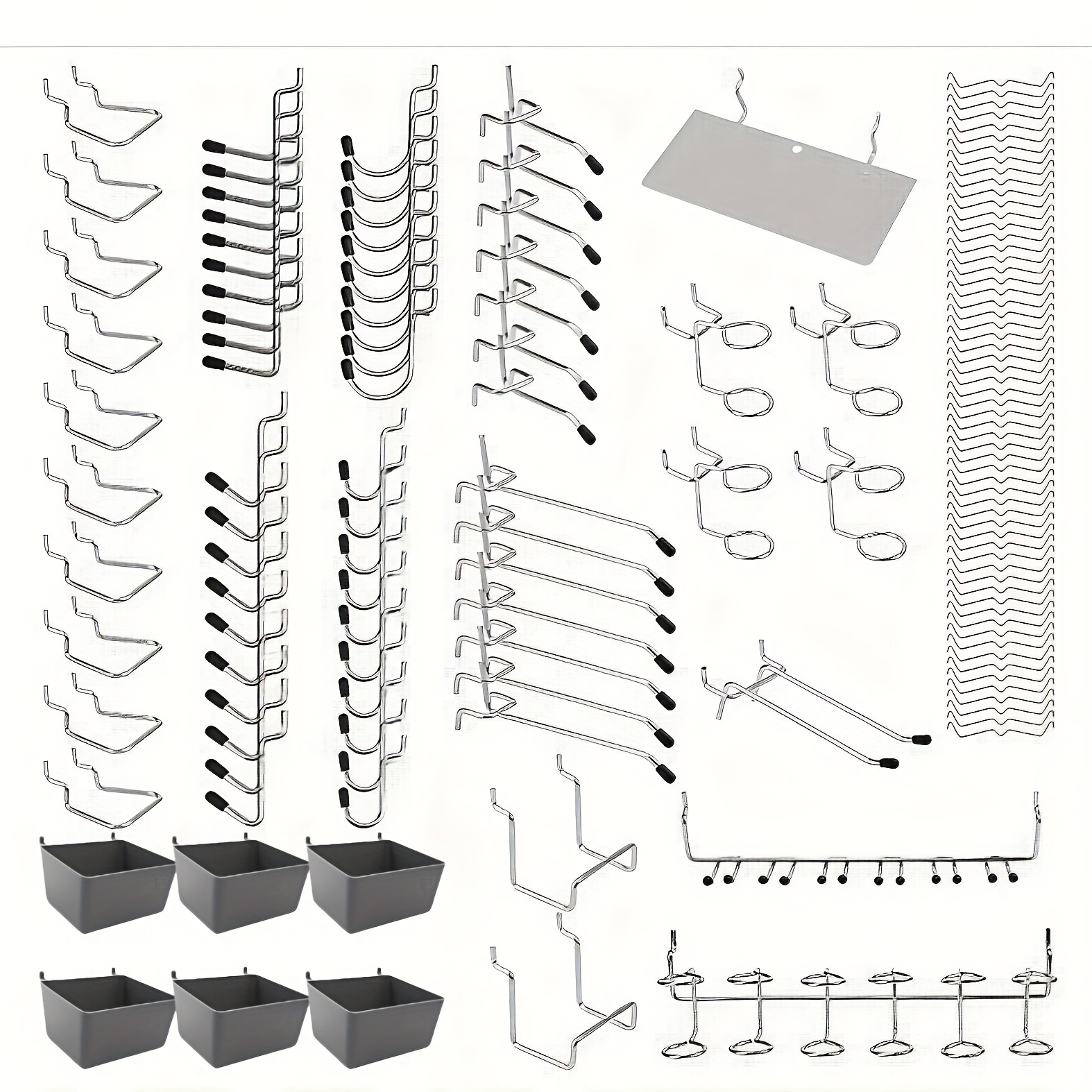 Organizador de herramientas Durhand para pared 30 cajas 95,5x37