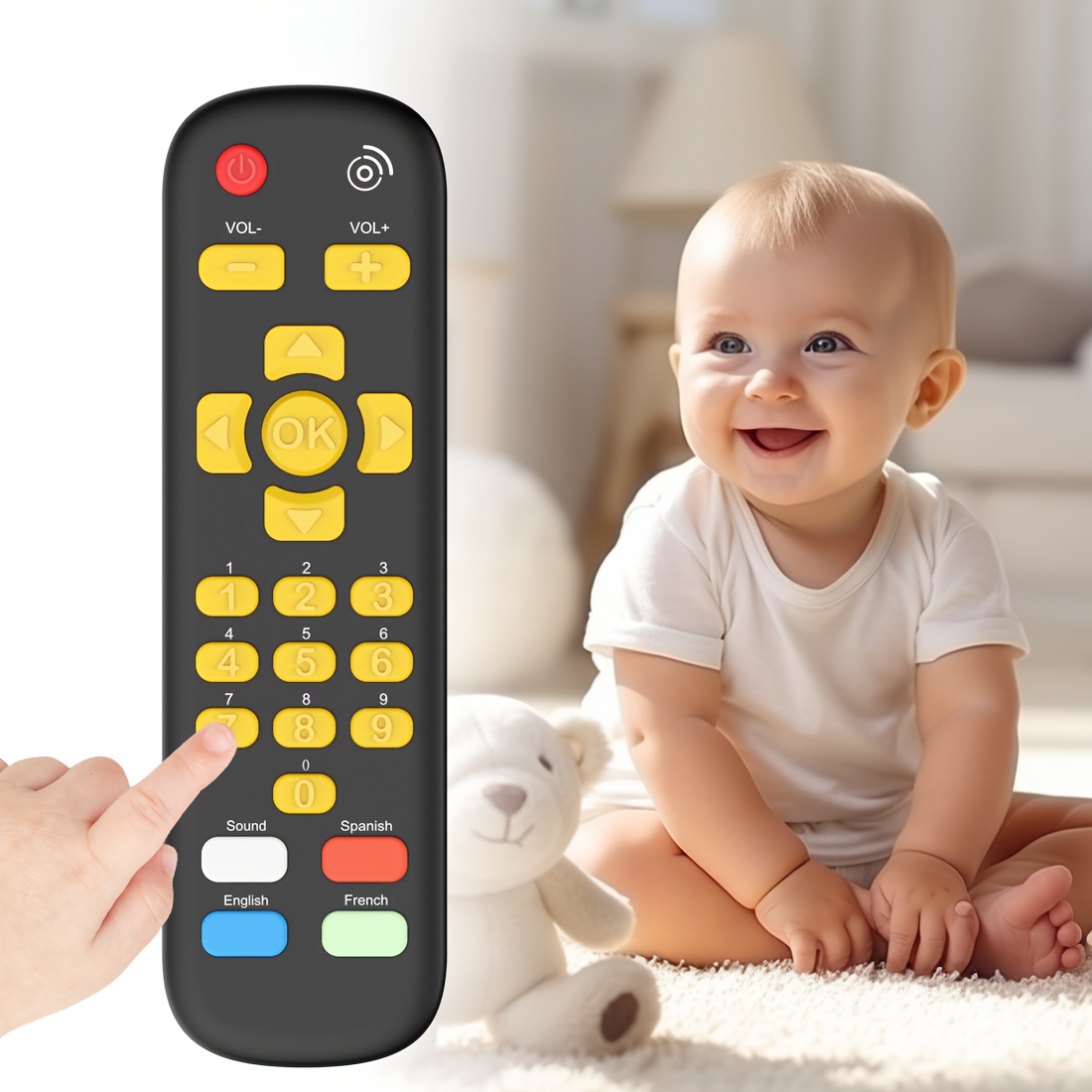 Baby play remote deals