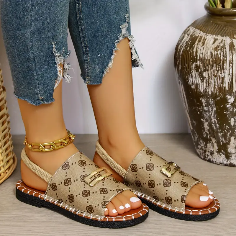summer casual flats for women with tassel detail slip on open toe sandals with rhinestone accents insole man made materials flat heel slide shoes details 5