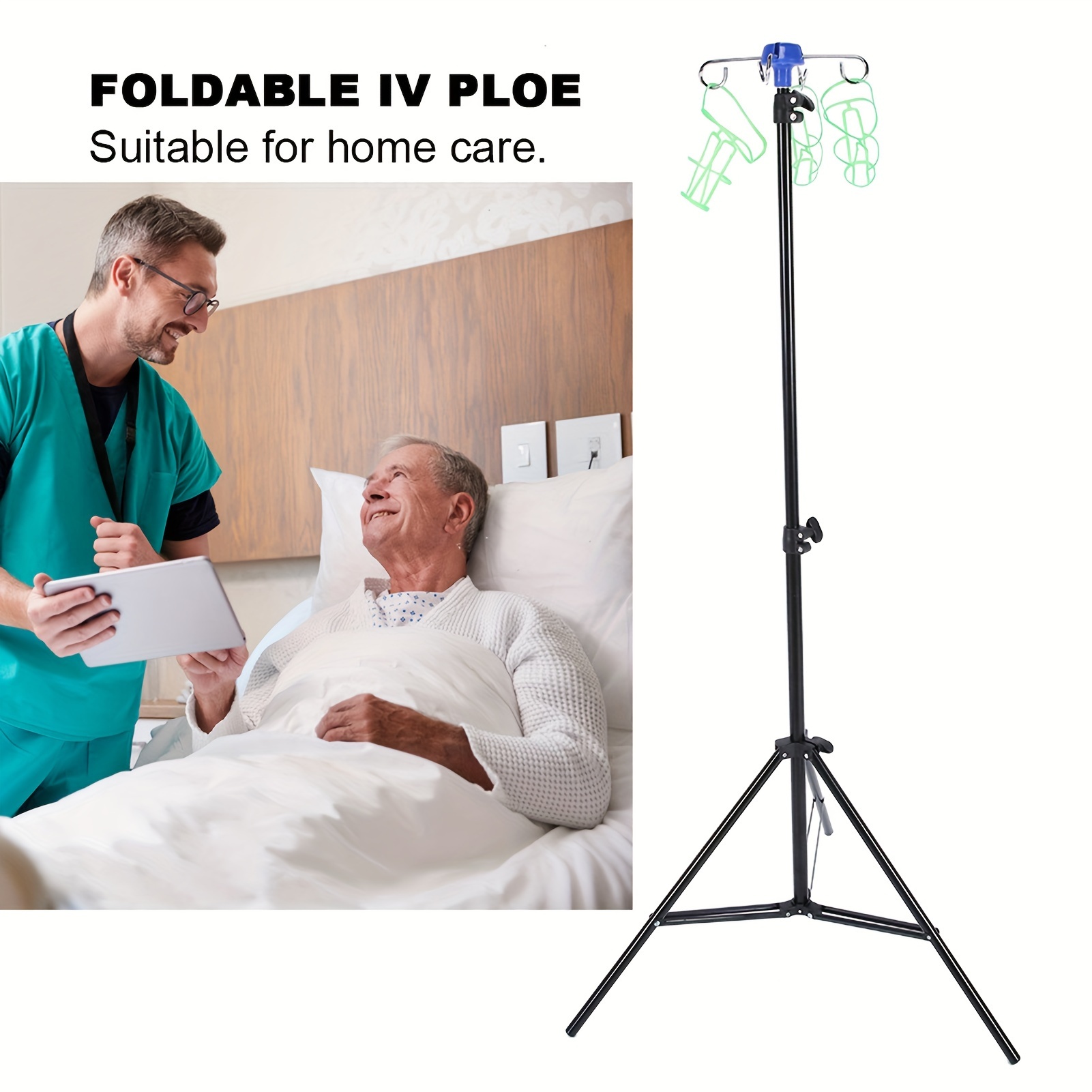 

Iv Poles Portable Iv Stand, Portable Iv Bag Stand Intravenous Stand For , 3 4 - Adjustment Height: .210cm/ 82.6in