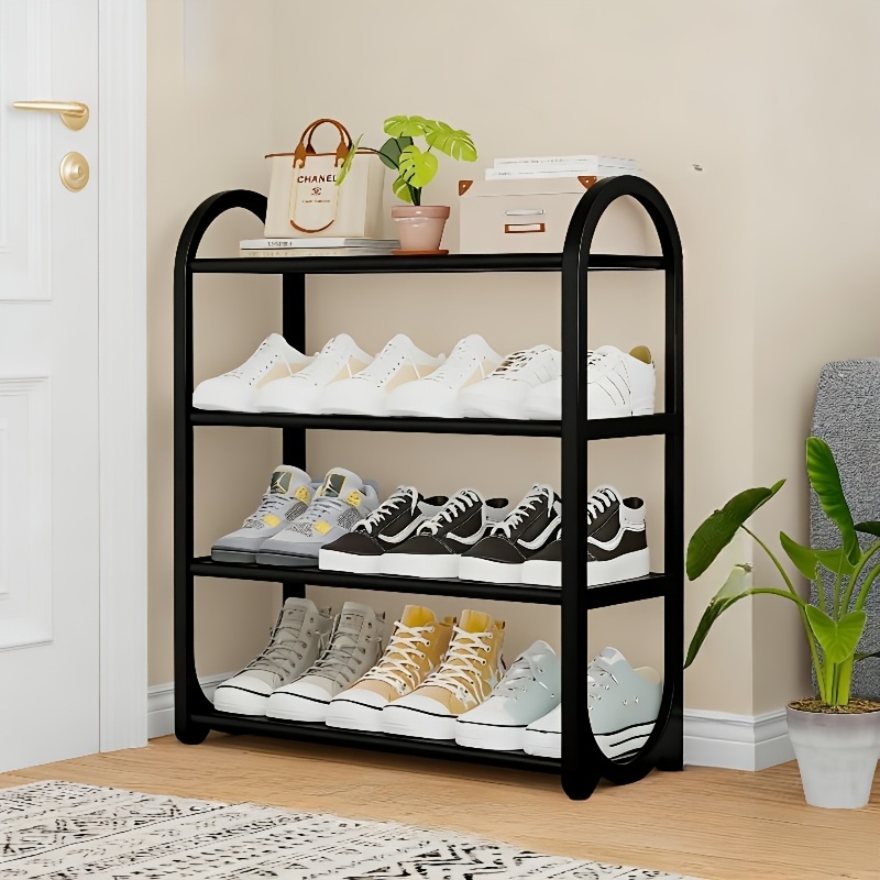 1pc modern minimalist no nail installation     rental   use movable and detachable dustproof and moisture proof stable and durable multi layer large capacity multi functional storage shelf for ornaments