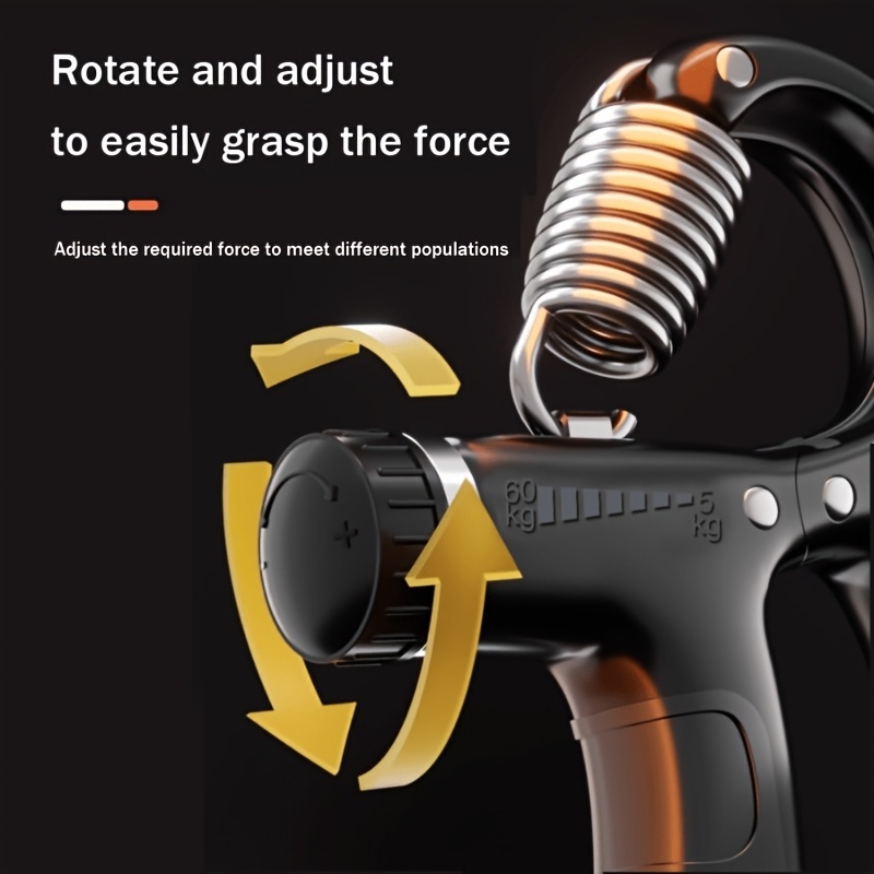 Adjustable Hand Gripper and Resistance Band Set for Strength Training