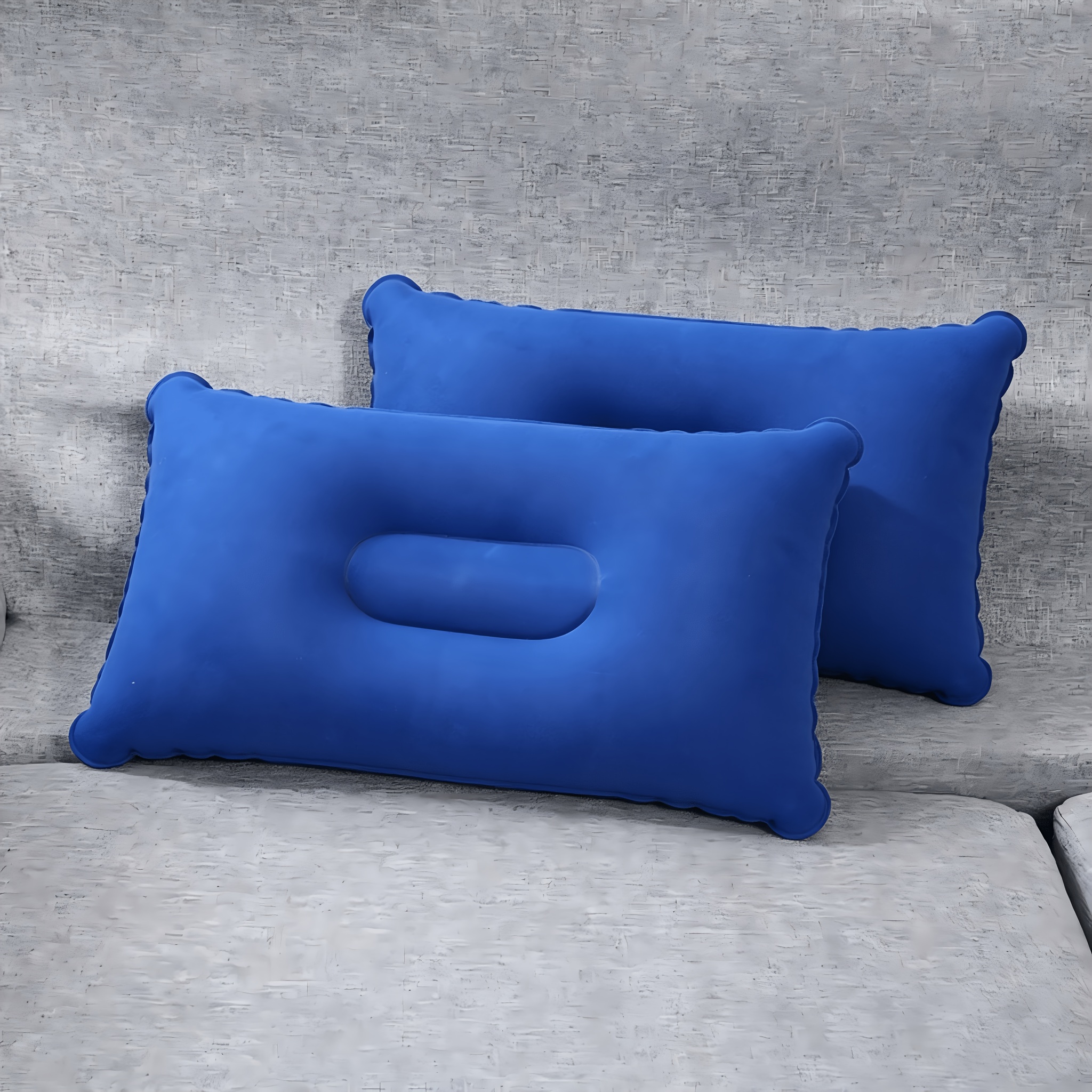 A4 Size Inflatable Camping Pillows, 1-Pack or 2-Pack