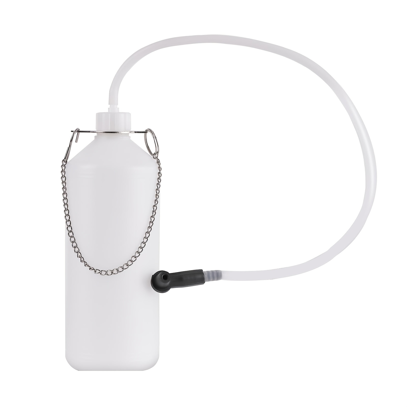 Image of 1l Brake Bleeder, Brake Fluid Reservoir, Brake Fluid Changer Brake Oil Replacement Bottle, Brake Fluid Catch Bottle With 24inch Hose And Rubber Coupling