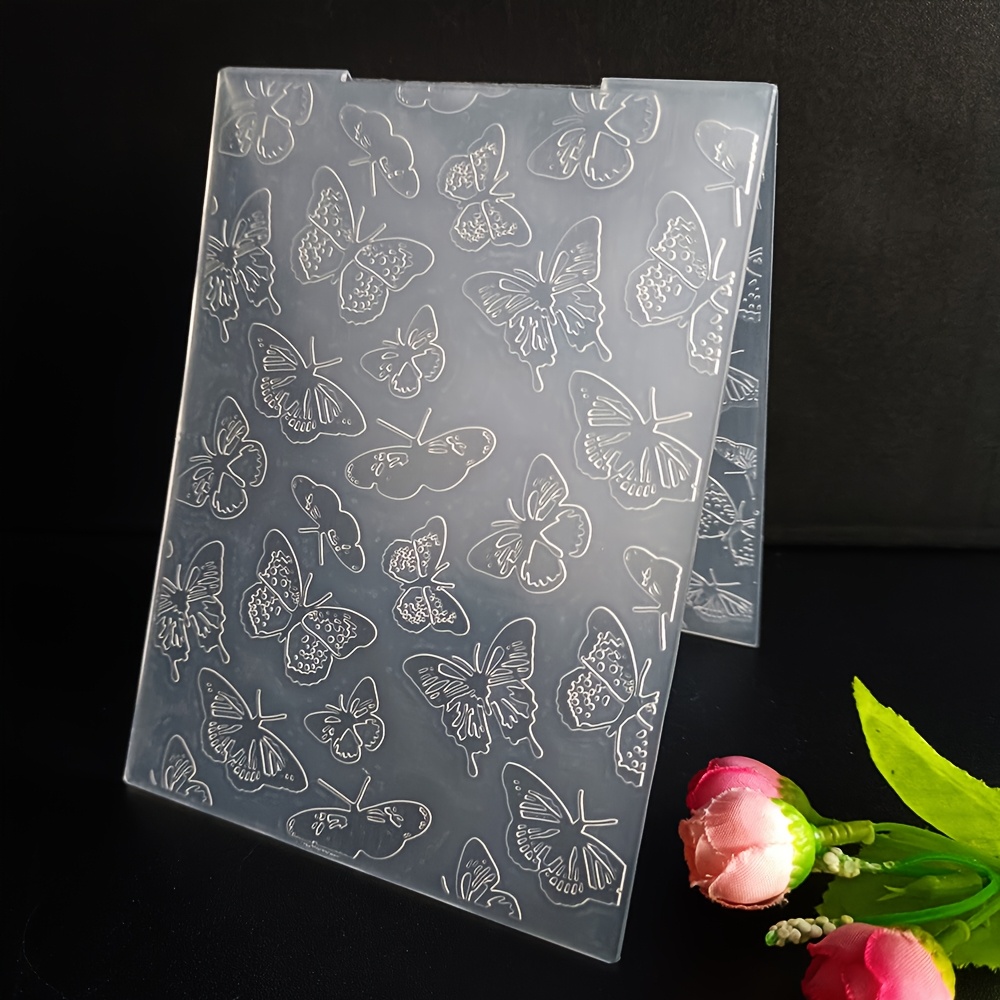 Dancing Butterflies 2d/3d Embossing Folders For Card Making Photo Album Diy Scrapbooking