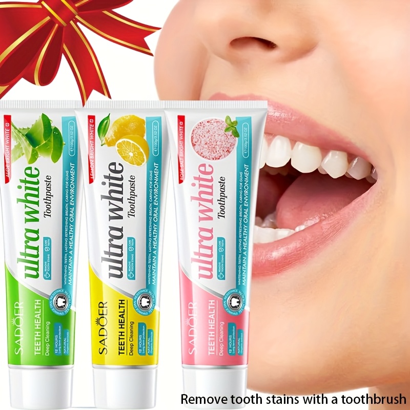 3pcs aloe vera toothpaste set deep cleansing - Temu Germany
