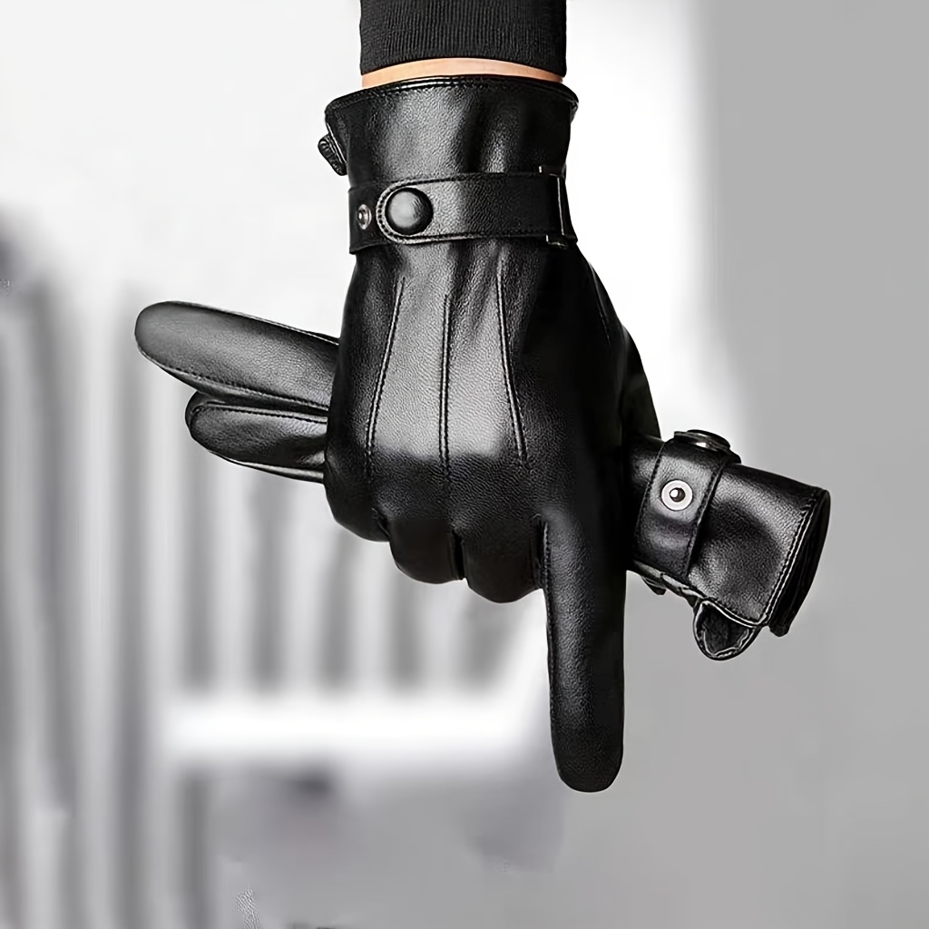 TEMU Winter Warm Gloves, Bicycle Riding Men's Outdoor Gloves Suitable For Cycling/fishing/fitness/running/outdoor Sports And More