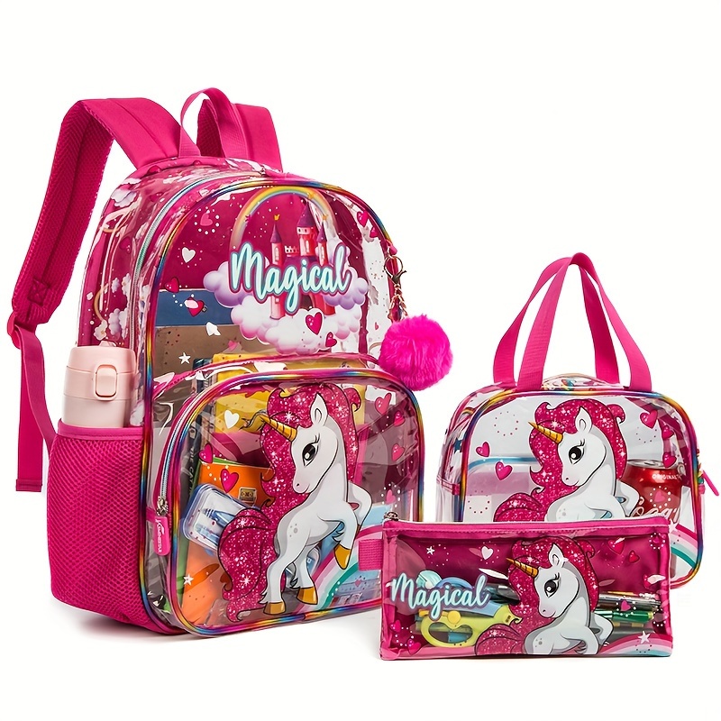 Regalo Escolar Mochila Escolar Para Niñas Con Lonchera Y Estuche
