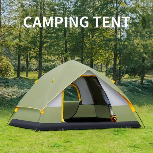 portable automatic tent for outdoor camping designed for quick setup and sun protection during overnight stays
