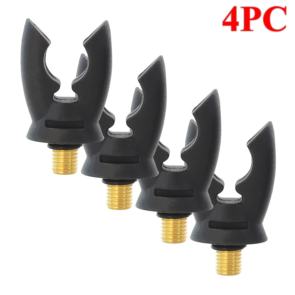 Image of 4pcs Carp Fishing Rod Rest Head Rubber Gripper For Fishing Alarm And Bar