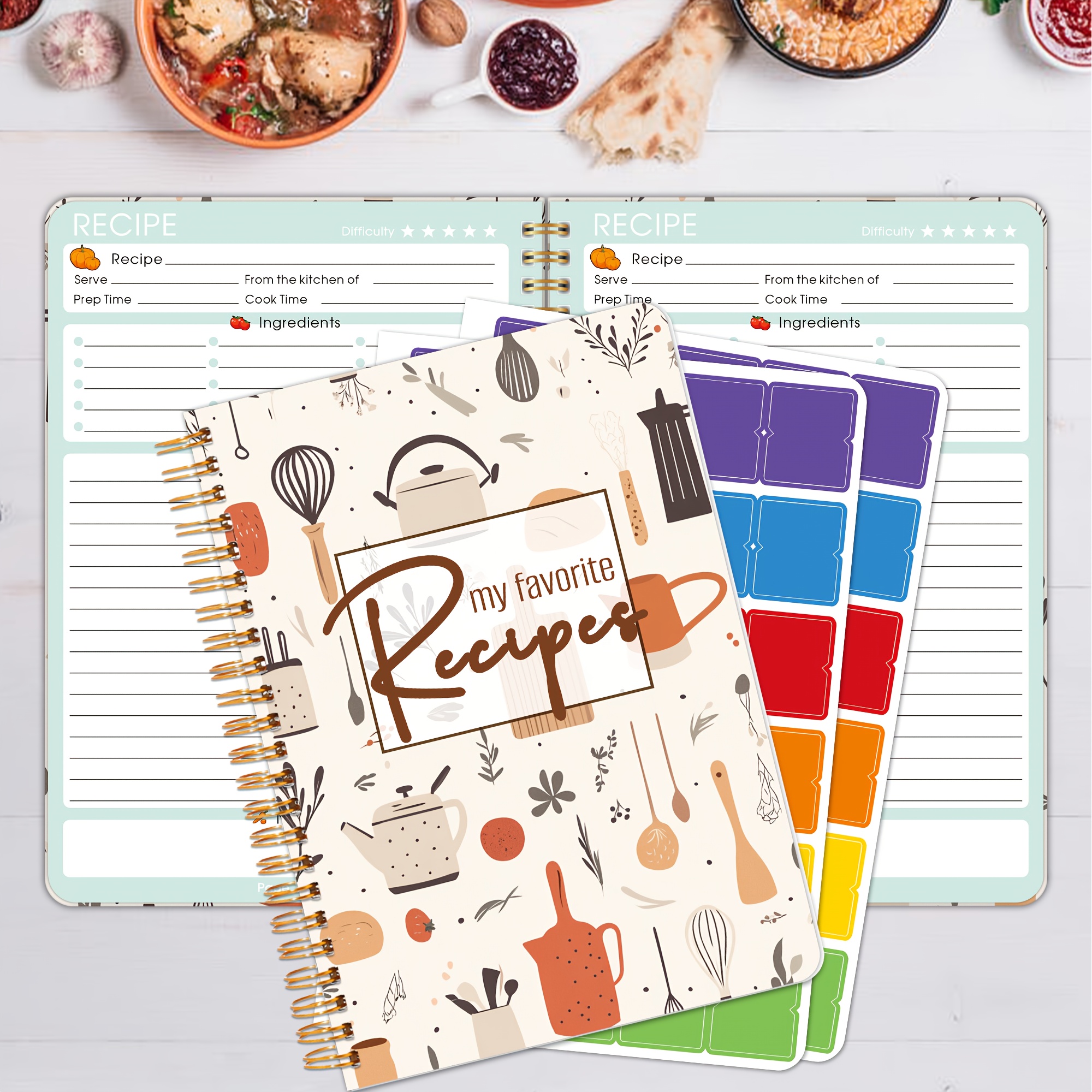 

- & For Cooking Enthusiasts - For Diy Planning And Organizing Recipes