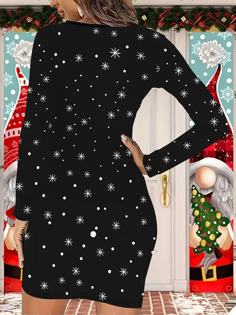 3d printed womens cute santa claus pattern casual holiday - Temu 3d printed womens cute santa claus pattern casual holiday - Temu