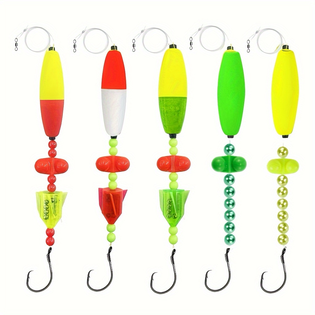 

5pcs 6/0 Catfish Fish Rig Catfish Rattle Catfish Tackle