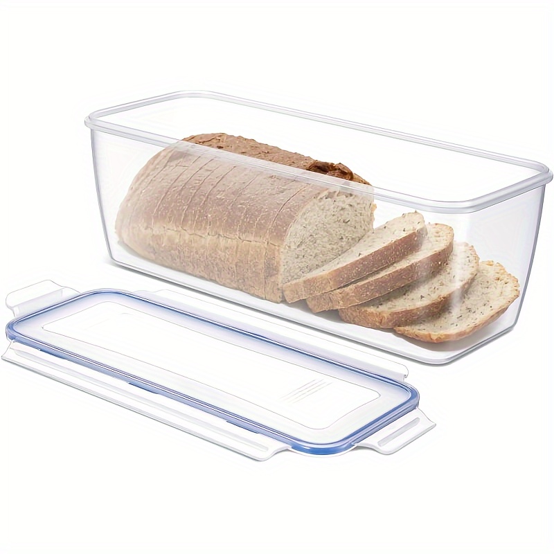 TEMU Large Airtight Storage Container - Reusable, Bread & Organizer Box