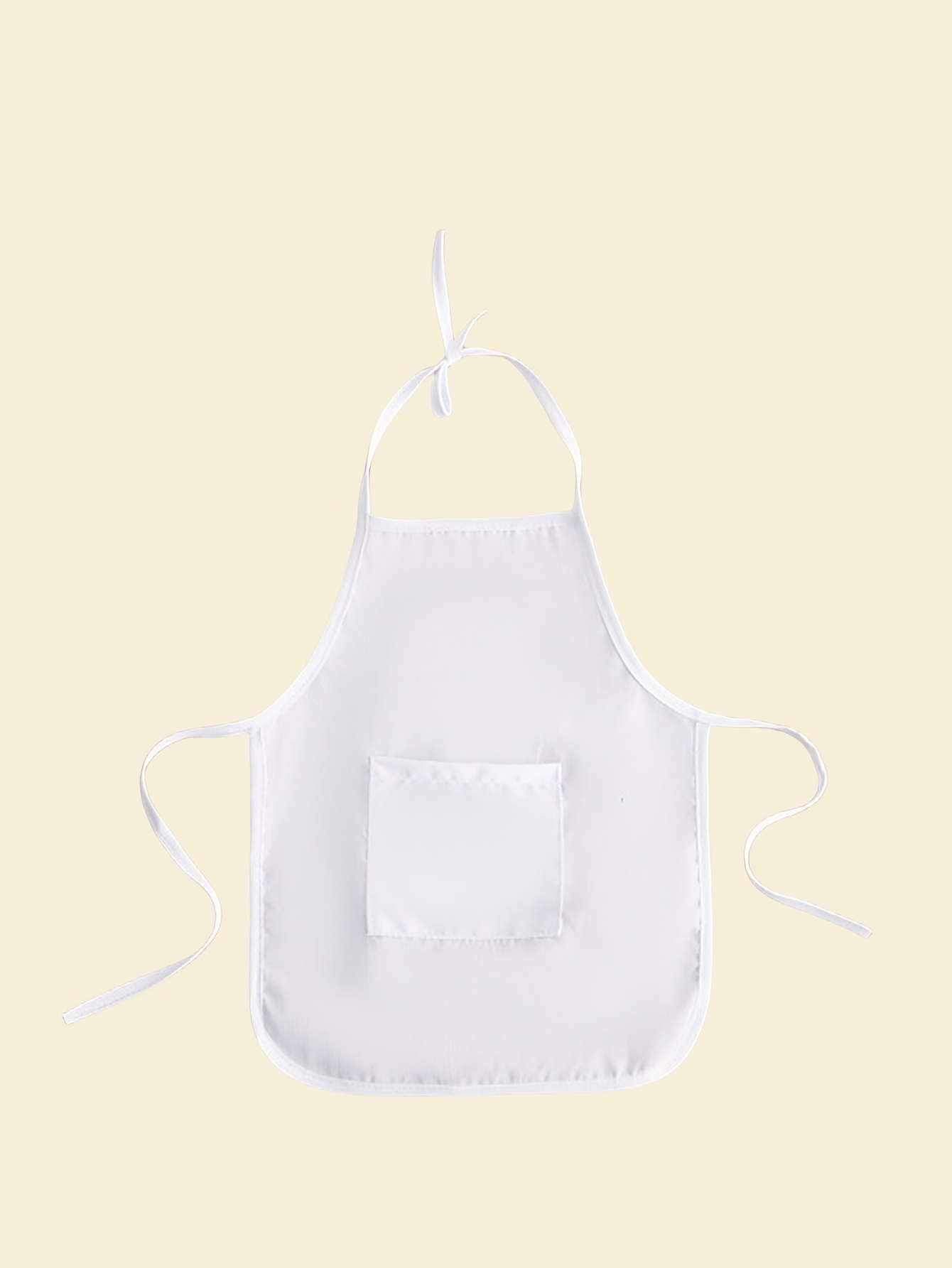Costume De Chef Pour Nouveau-né – Tablier Et Toque Blancs En Coton Doux, Accessoire Photo Adorable Pour Bébé 0-12 Mois, Cadeau Idéal