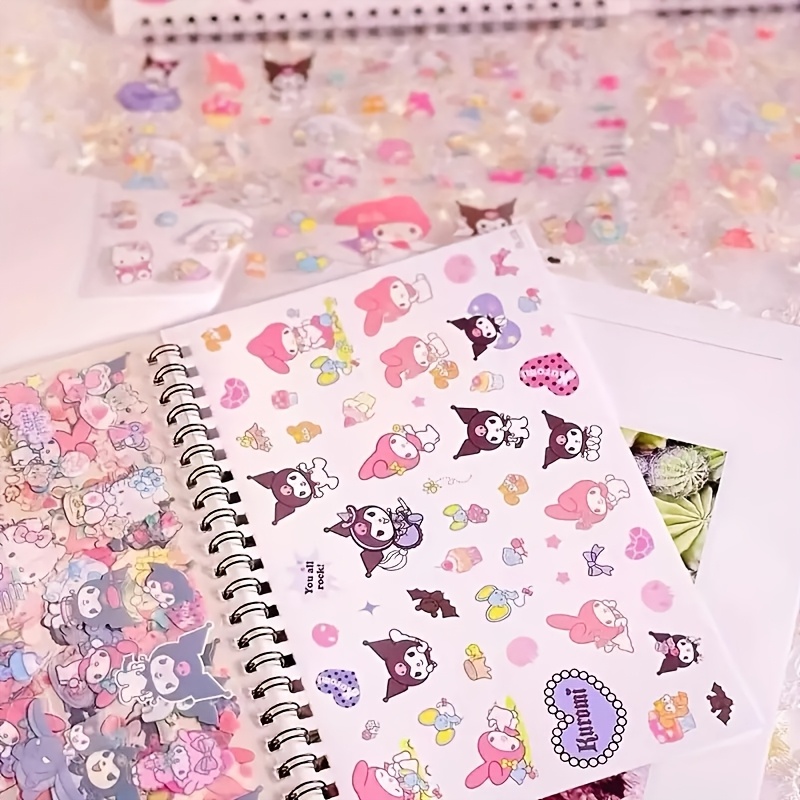 

Sanrio Hello Kitty & Friends Themed Sticker Set - Cute Kawaii Stationery For Journals And Planners, Decorative Paper Stickers Pack