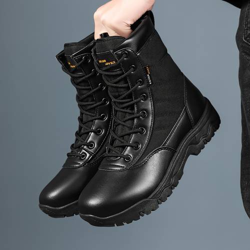 mens desert training shoes high top hiking and trekking shoes outdoor travel and adventure shoes