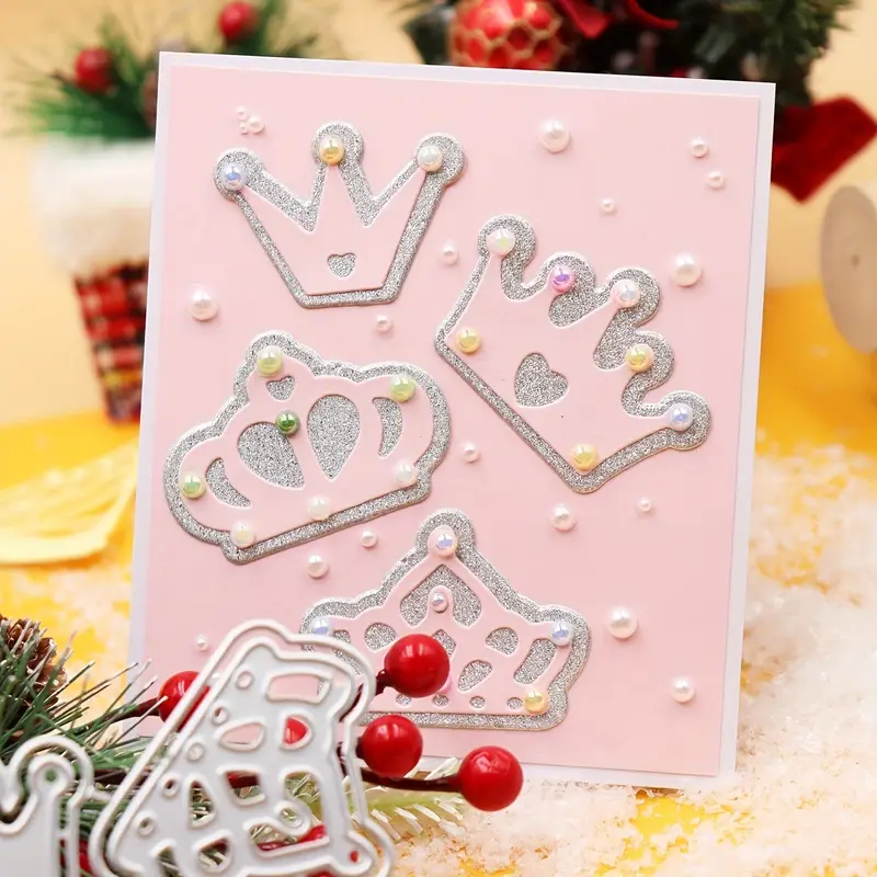 Fai Da Te Scrapbooking Stencil Metallo Albero Di Natale - Foto 8