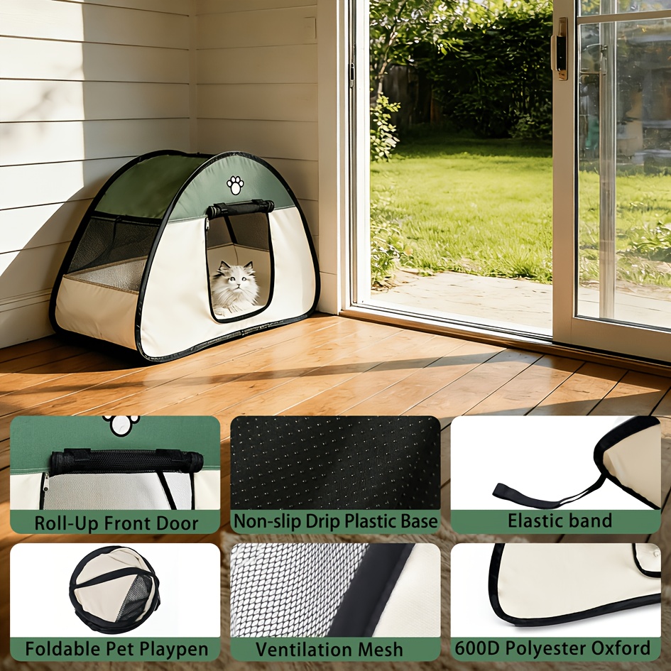 Portable Outdoor Small Animal Playpen Tent