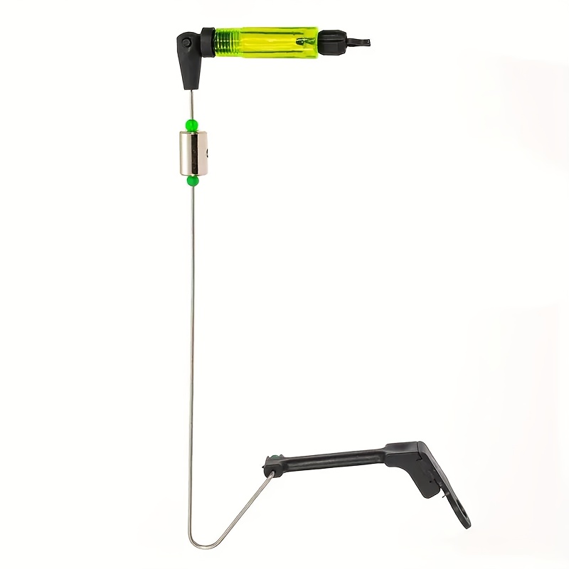 E-shop Hochwertige Karpfenangeln Schwing Alarm Kette Sling Biss Sensor - Robustes Edelstahl und ABS, Verstellbarer Clip, für präzise Bissdetektion -