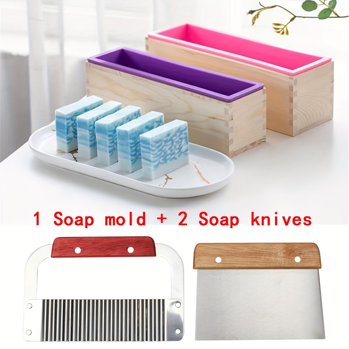 

44oz Kit Molds, Wooden Storage Box, Steel Cutting & Diy - (1400ml/940ml)