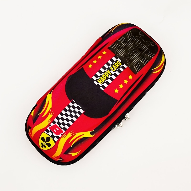 Youth Pencil Case - Large Capacity,, Stain-, Zipper Closure, Suitable For Boys And Girls