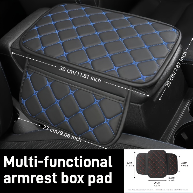 TEMU Cuscino per Bracciolo, Elevazione del Bracciolo, Accessorio Multifunzionale per il Ripostiglio dell'Auto