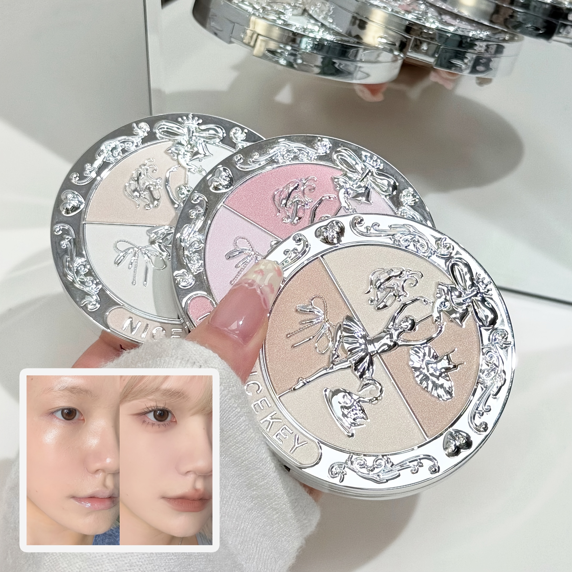 pink ballet matte powder 10g matte soft - Temu