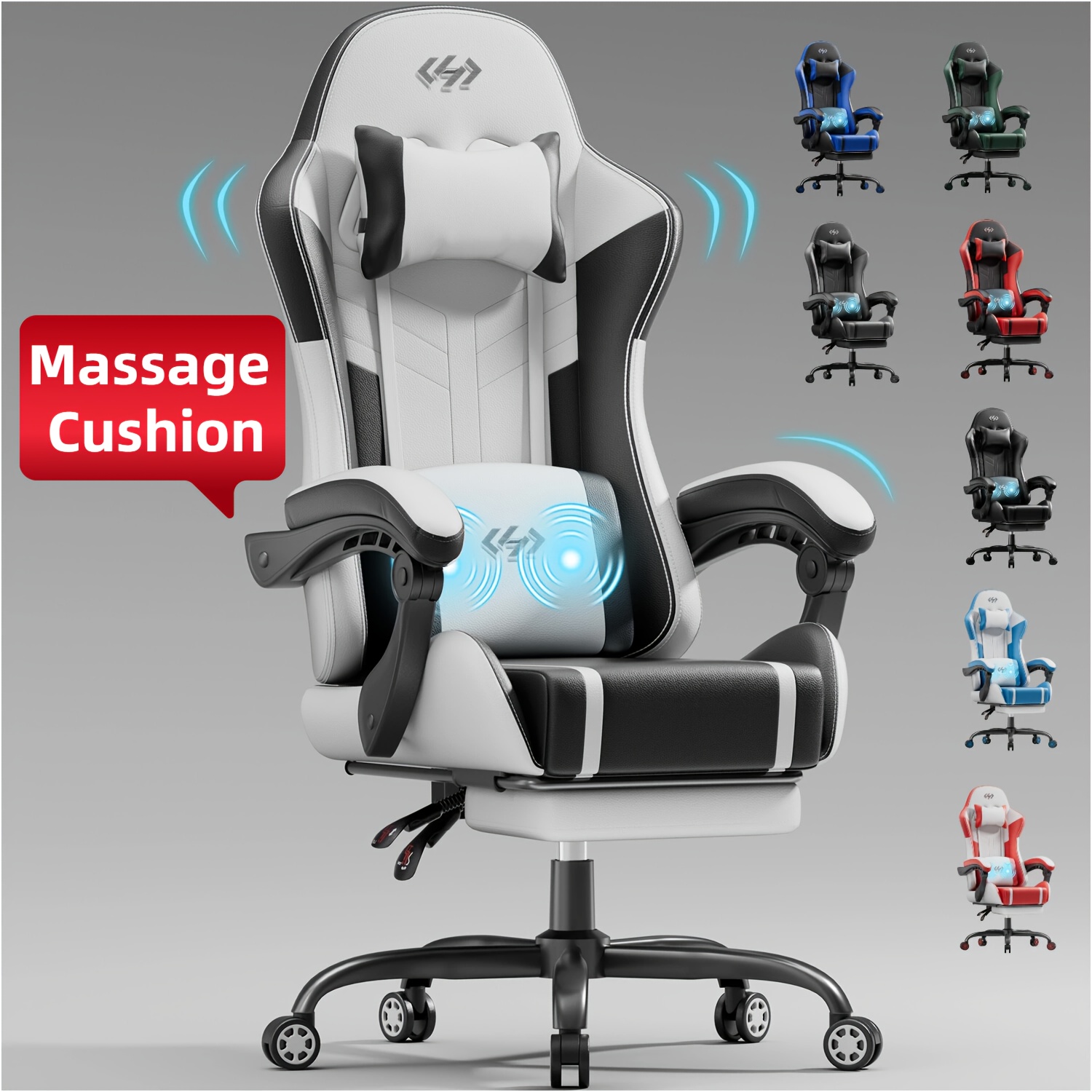 Gamingstoel met pocketveringkussen