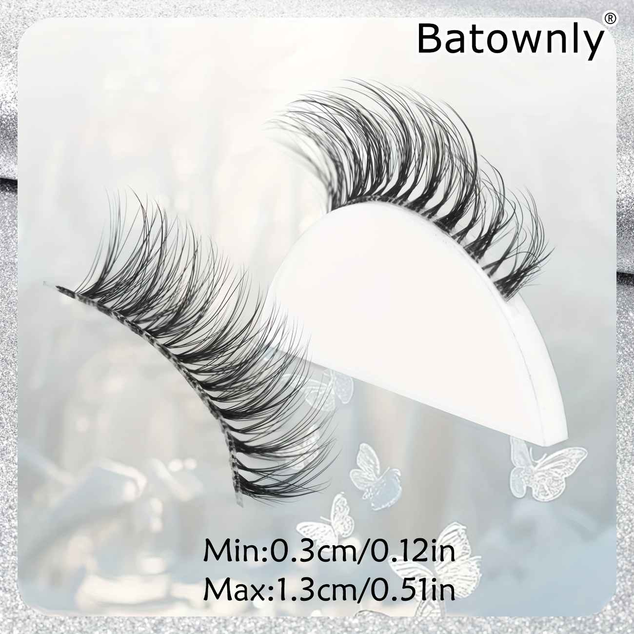 10 pairs of false lashes natural curling fluffy lengthening crossing transparent elastic false eyelashes extension 3 13mm more realistic eye corner extended   false eyelashesphj 2432 details 3