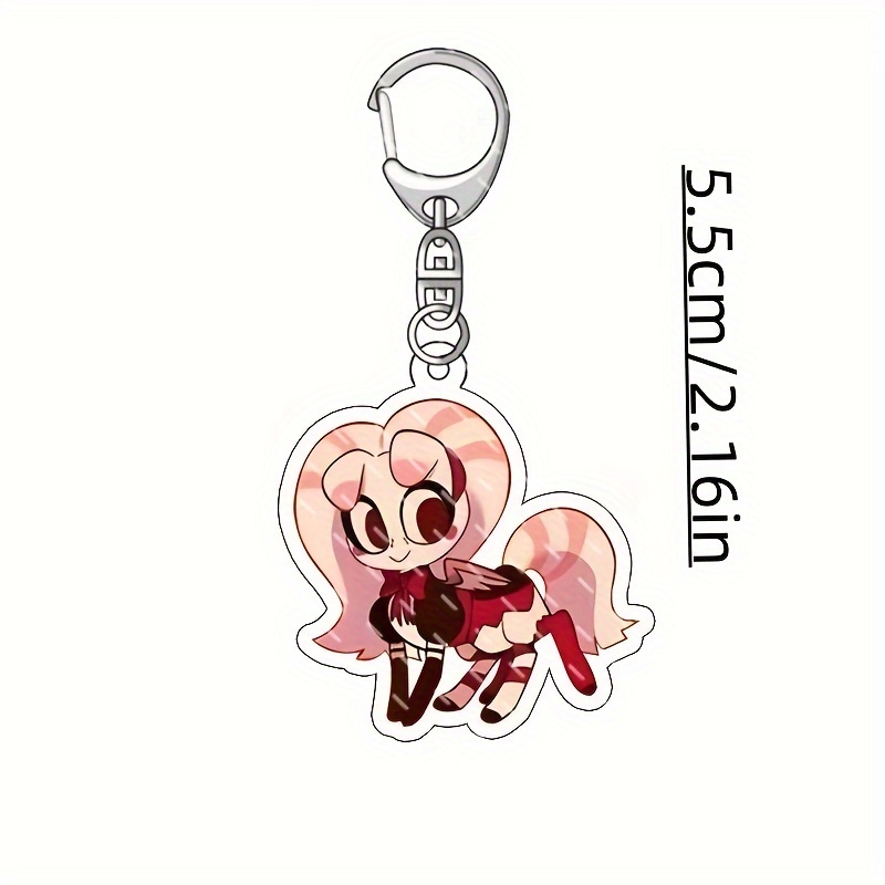 Acrylic Keychain With College Style, * Design, Fashionable And Durable Key Ring