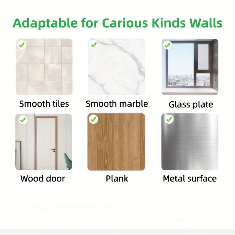 Durable Wall-Mounted Razor Holder - 1 to 5pcs