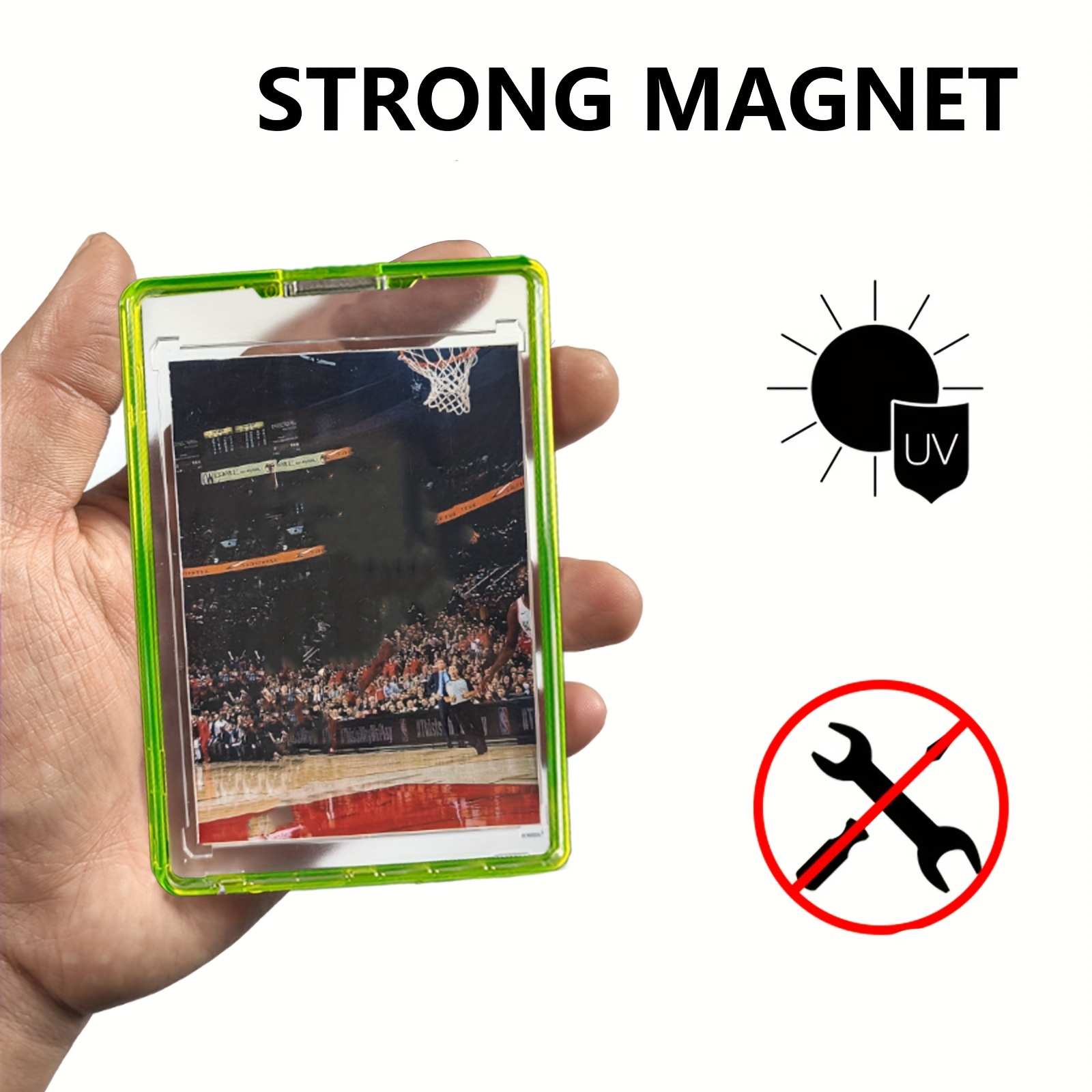 5 magnetic 35pt standard card display stands excluding base - Temu