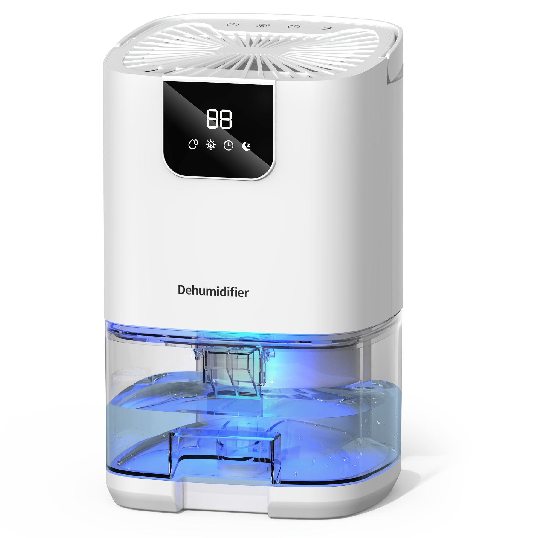 Image of Household Dehumidifier, Room Dehumidifier, 1-liter Water Tank, Moisture Absorption, Bedroom Air Dehumidifier