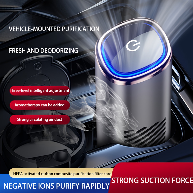 High-end  Air Purifier | Effective In- Air Purification System | Compact and Portable  Air Purifier, Ensuring Fresh and Clean Air Inside the .