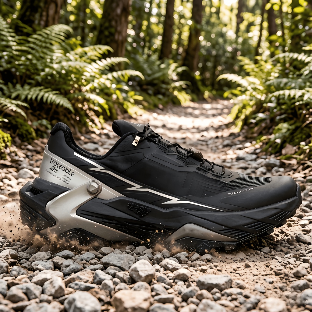 Panyan Wolfcaw Men's Lightweight Breathable Outdoor Sneakers - Shock-Absorbing Anti-Slip Trail Running Shoes with MD Sole Suitable for, Gym, Casual Wear, Low-Top Athletic Footwear for - Use