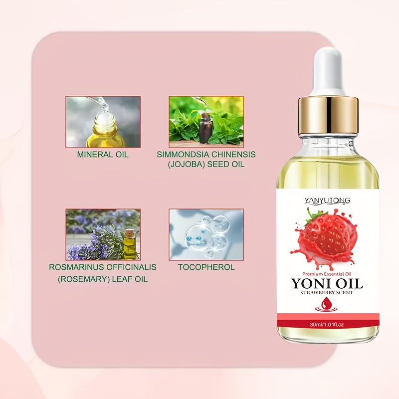 womens   essential oil strawberry oil plant based scented removes odors relieves discomfort cleanses and   intimate areas   oil natural fragrance oil plant based oil   oil Product details 3